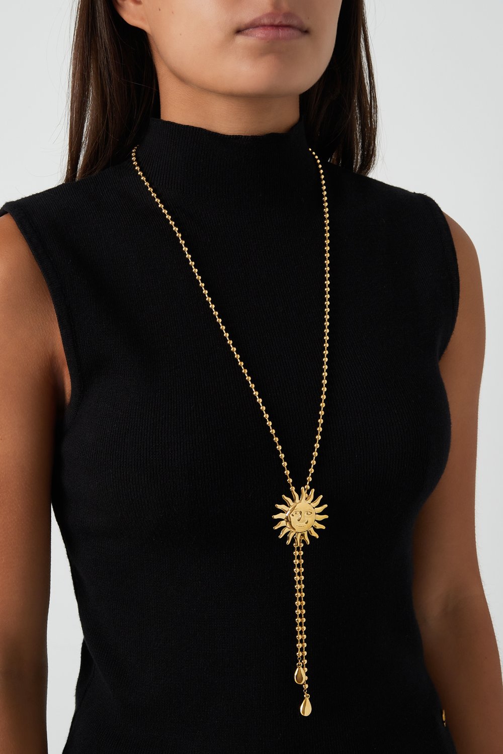 sunny charm long necklace h5Picture2